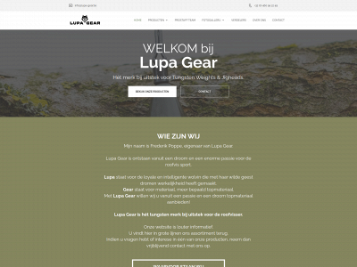lupa-gear.be snapshot
