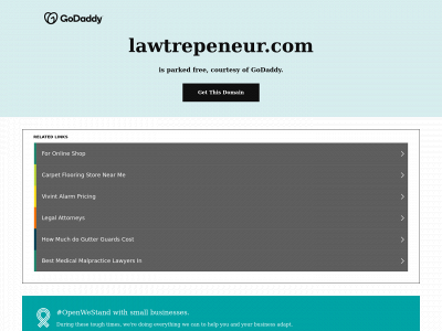 lawtrepeneur.com snapshot