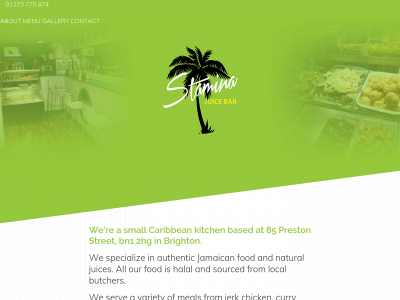 staminajuicebar.co.uk snapshot