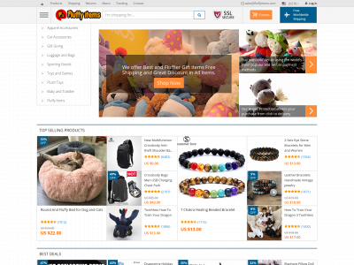 fluffyitems.com snapshot