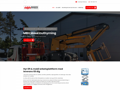 mbhmaskin.se snapshot