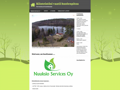 nuuksionhuolto.fi snapshot