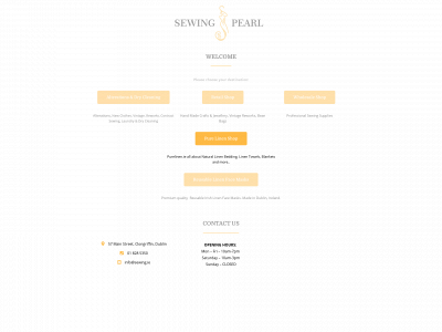 sewing.ie snapshot
