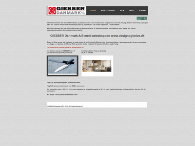 giesser.dk snapshot