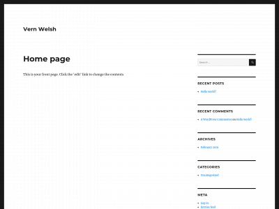 vernwelsh.com snapshot