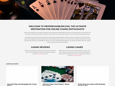 propergambler.com snapshot