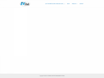 evhubindia.com snapshot
