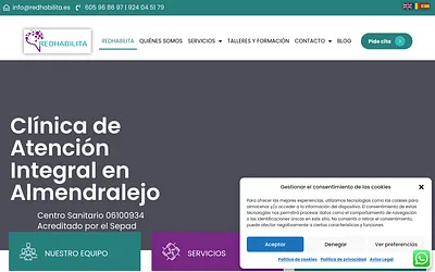 redhabilita.es snapshot