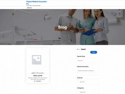 pioneerdoctors.net snapshot