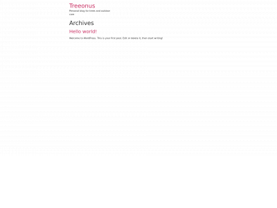 treeonus.com snapshot