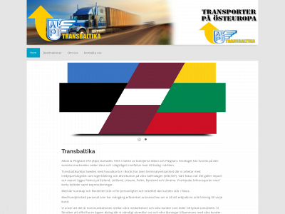 transbaltika.se snapshot