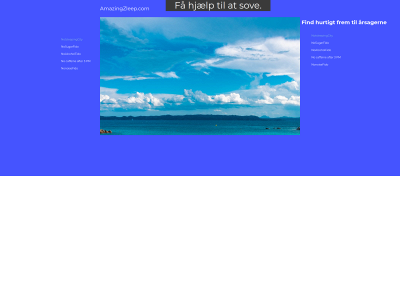 amazingzleep.dk snapshot
