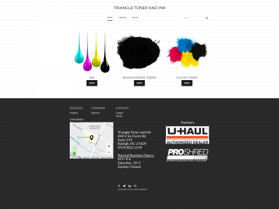 www.triangletonerandinknc.com snapshot