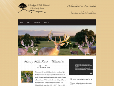 heritagehillsranch.com snapshot