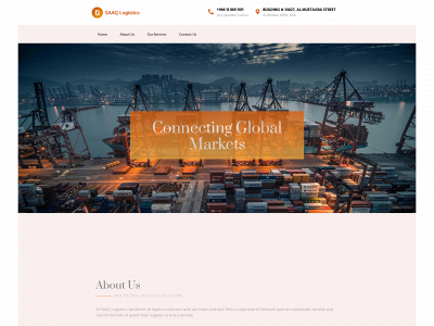 saaqlogistics.com snapshot