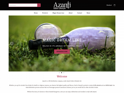 azanti.co.uk snapshot