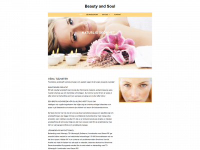beautyandsoul.se snapshot