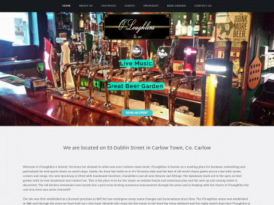 oloughlinsbar.com snapshot