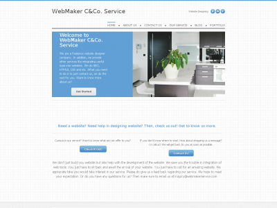webmakerservice.com snapshot