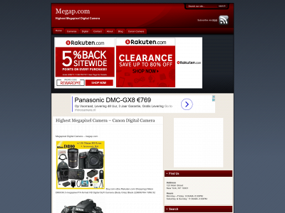 megap.com snapshot