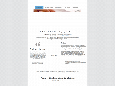 fotalvan.se snapshot