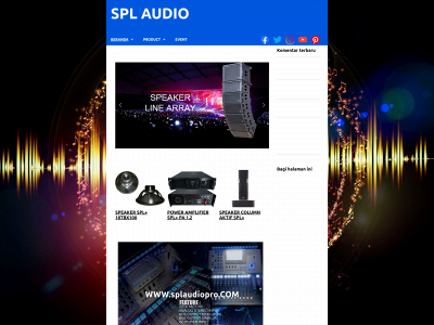 splaudiopro.com snapshot