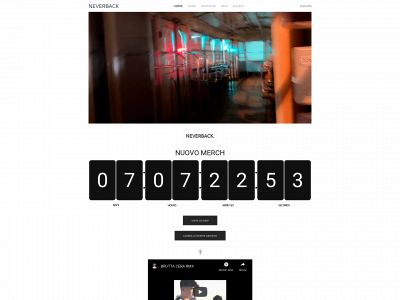 www.neverbackworld.com snapshot