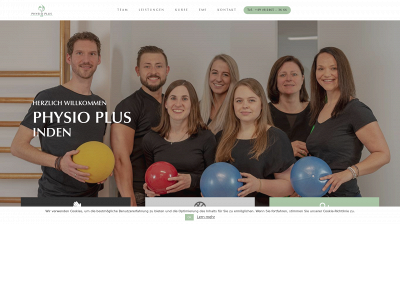 physioplus-inden.de snapshot