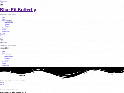 bluefitbutterfly.com snapshot