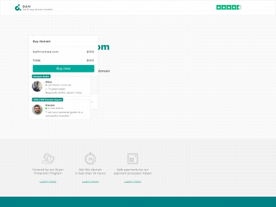bathroomed.com snapshot