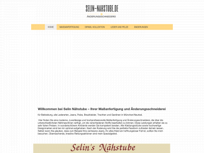 selin-nahstube.de snapshot