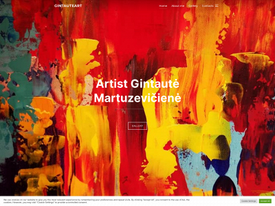 gintauteart.com snapshot