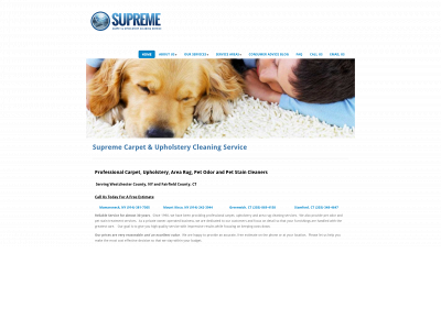 supremecarpetcleaner.com snapshot