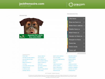 jackfrensoire.com snapshot