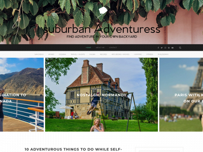 thesuburbanadventuress.com snapshot
