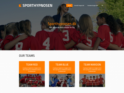 sporthypnosen.dk snapshot