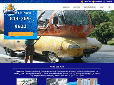 socleanexteriors.com snapshot