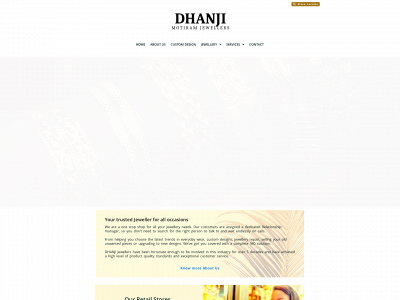 dhanjijewellers.com snapshot