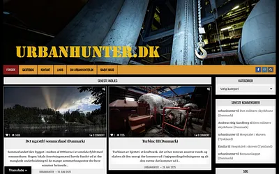 urbanhunter.dk snapshot