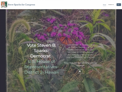 stevesparksforcongress.com snapshot