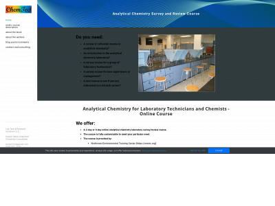 chemistrysurvey.com snapshot