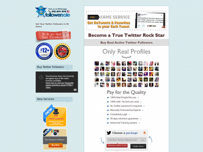 followersale.com snapshot