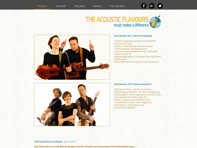 theacousticflavours.de snapshot