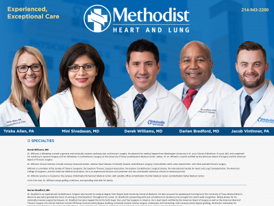 methodistheartandlung.com snapshot
