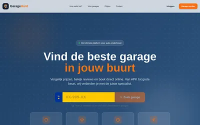 garagehunt.nl snapshot
