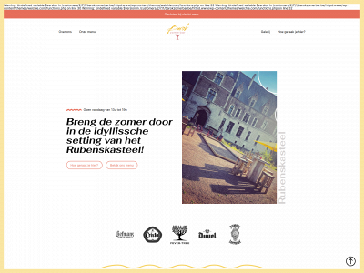 barokzomerbar.be snapshot