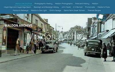 www.maldon-archive.com snapshot