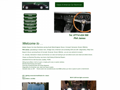 classiccar-electrician.co.uk snapshot