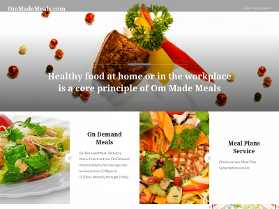 ommademeals.com snapshot