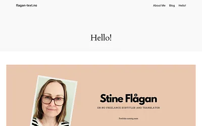 flagan-text.no snapshot